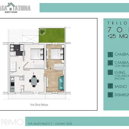 La Casa Di Athina * Celano